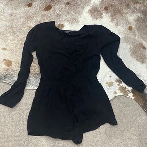 FOREVER 21 long sleeve romper